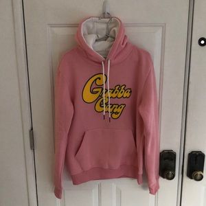 Grabba Gang Pink Cotton Blend Hoodie